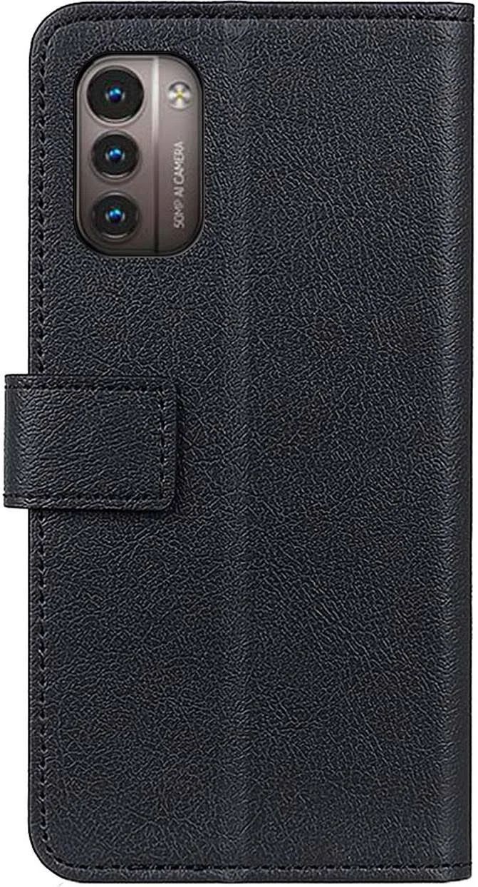 Just In Case PU-leer Book Case Zwart Nokia G11/G21
