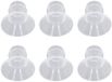 Bol 6 stuks schilden voor draagbare borstkolf, handsfree 24 mm schilden (19 mm)