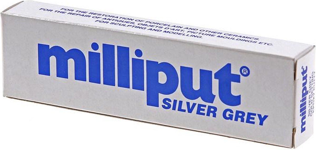Milliput 03 Silver Grey Putty Filler - 5035167000520