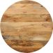 vidaXL Tafelblad rond Ø 80x2,5 cm massief ruw mangohout