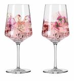 Ritzenhoff Cocktailglazen - Bloemen Design - 2 Stuks - Kristalglas - 544 ml