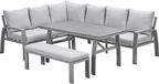 Garden Impressions Cameron lounge dining set 4-delig links - valley sand