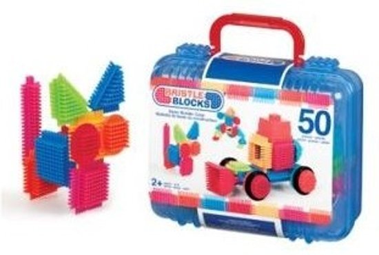 Bristle Blocks **50 BRISTLE BLOKKEN IN KOFFER 50 DLG3081Z