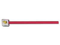 GIMA LANG-STEREOTEST 31298 bevestigingskubus lang, rood, 1 stuk