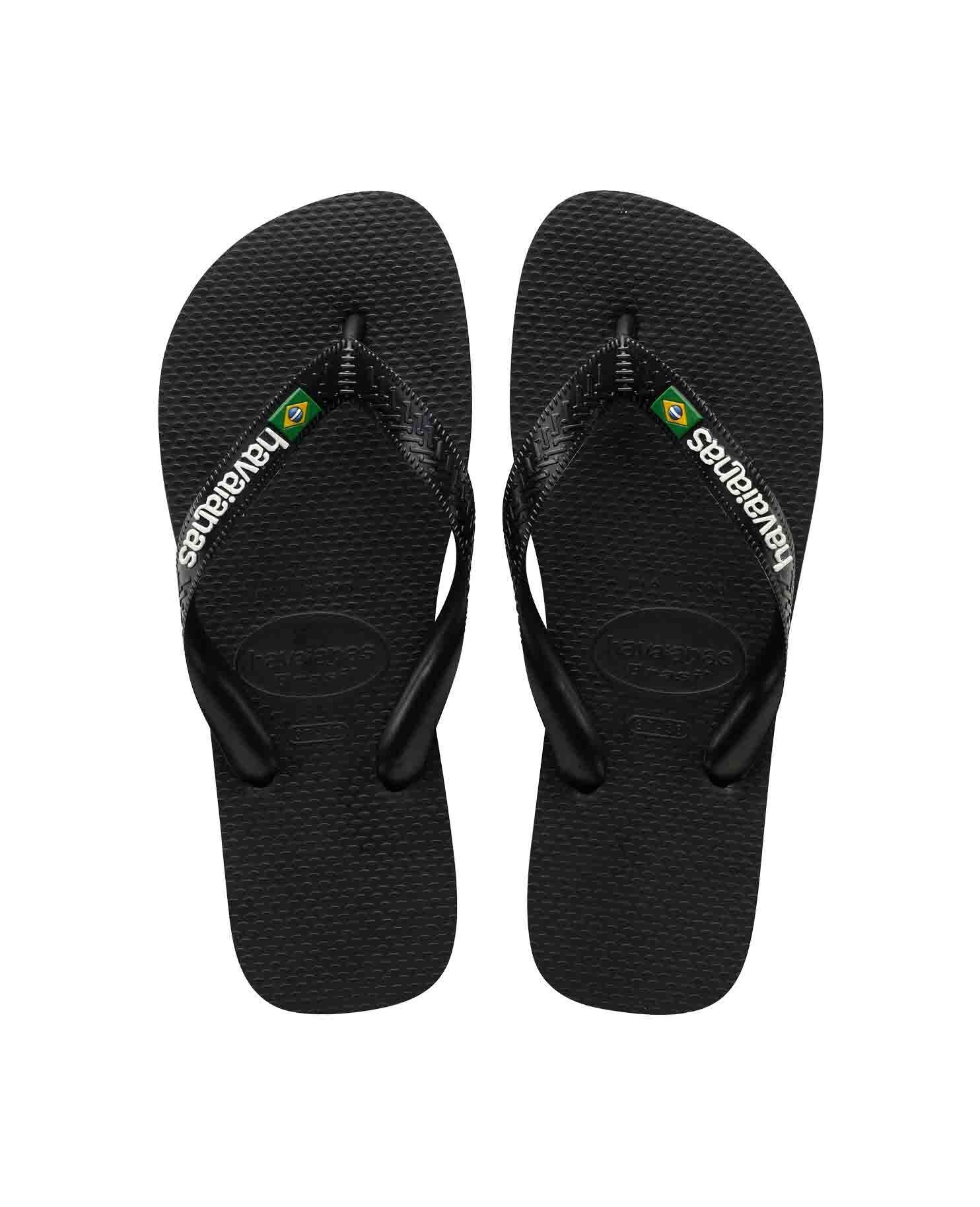 Havaianas Brasil Logo - Zwart - 43/44