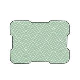 Bonamaison, Digitaal bedrukte muismat, antislip onderkant, voor kantoor en thuis, afmetingen: 22x18 cm