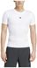 Adidas Techfit T-shirt Korte Mouwen Wit XL