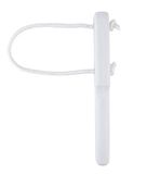 PFIFF 102709 Neusrem met nylon lus, wit
