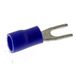 25 SeKi 25 x Vorkkabelschoenen Blauw 1,5-2,5 mm² M3 Gedeeltelijk Geïsoleerd DIN