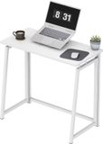 Mark Adler Leader 1.5 Inklapbaar Bureau - Compact Computerbureau - Ruimtebesparende Schrijftafel - Wit