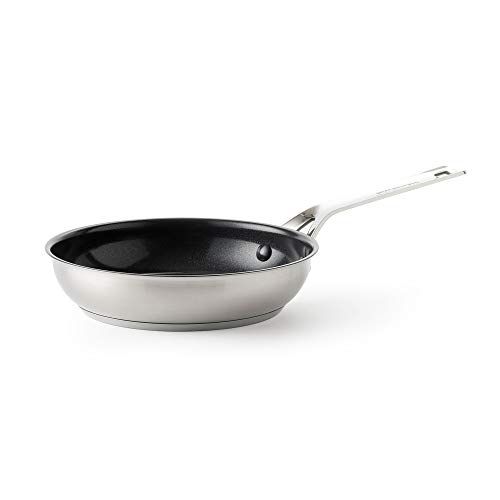 KitchenAid Roestvrij staal Non-Stick 28cm Koekenpan, Zilver