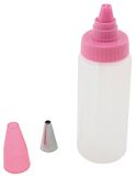 Zenker Zeepdispenser seizoen dubbel, kunststof, transparant/roze