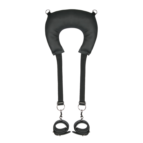 Easytoys Fetish Collection Pillow & Ankle Cuffs Leg Position Strap