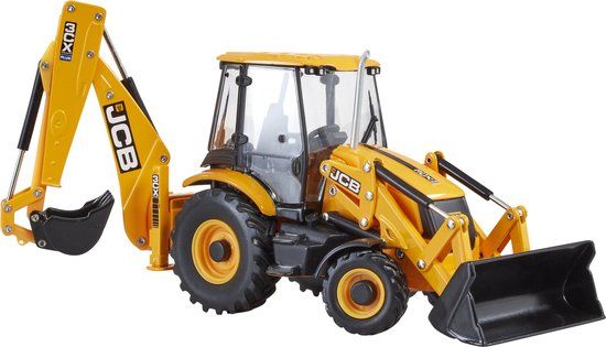 Britains JCB 3CX Graafmachine Speelgoed - Schaal 1:32