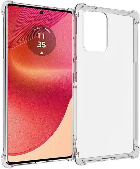imoshion Shockproof Case voor de Motorola Edge 50 Fusion - Transparant