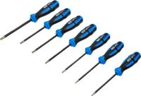 BGS 4970, schroevendraaierset, diamantcoating, T-profiel (voor Torx) T10 - T40, 7-delig