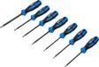 BGS 4970, schroevendraaierset, diamantcoating, T-profiel (voor Torx) T10 - T40, 7-delig