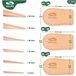Merkloos / Sans marque MAROL BIS Leren Hakverhogers 20mm, Maat 35-37, voor Extra Lengte