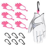 Omgoods - Set van 6 Brancards voor golfhandschoenen in kunststof