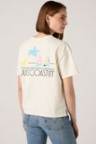 Levi's T-shirt coupe vintage avec imprimé - Femme - XS - Blanc / Just Coastin Egret