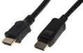 LINK LKCDPH18 video kabel adapter 1,8 m DisplayPort naar HDMI Type A Zwart