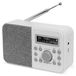 Radio portable DAB+ - Bluetooth - Gris pierre - Radio FM avec réveil