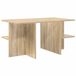 vidaXL Table basse chêne Sonoma 87 x 50 x 45 cm