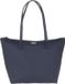 Lacoste Dames Schoudertas - Blauw - Polyester - Eclipse