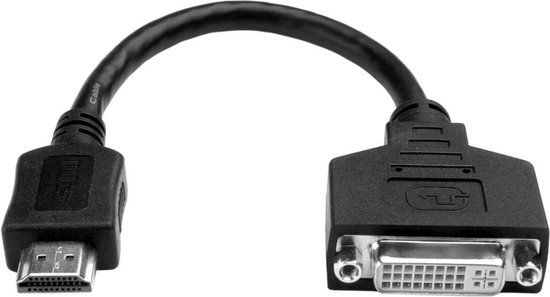 Tripp Lite P132-08N video kabel adapter 0,2 m DVI-D HDMI Zwart