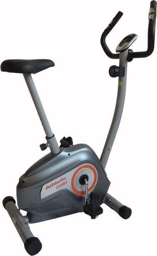Hometrainer grijs - magnetische weerstand - 8 weerstanden - Viking Choice