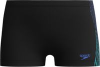 Speedo Plastisol Placement Aquashort garçon maillot de bain - noir/bleu