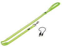 Nobby Flash Mesh LED Veiligheidslijn Neon Geel 20mm XS-S