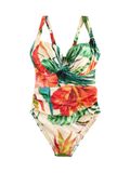 Next Red Shaping Swimsuit