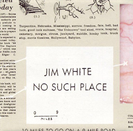 K7 Music Luaka Bop Jim White - No Such Place