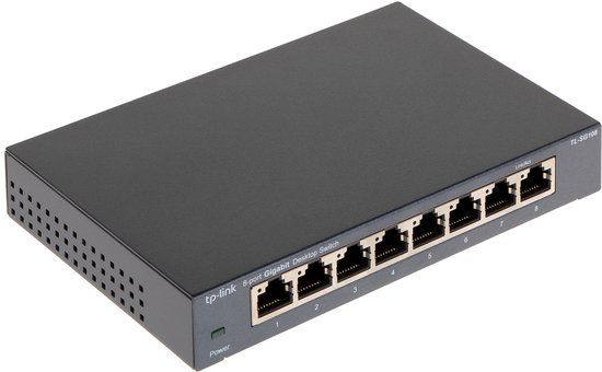 TP-Link TL-SG108 - Netwerk Switch - Unmanaged - 8 poorten