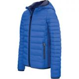 Kariban Outdoorjas 'Lightweight Hood Padded' Licht Kobaltblauw - XL