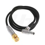 HangTon Connect Tijdcode Sync Kabel Rechthoek 5 Pin naar BNC Zoom F8 Lokit naar Tijdcode Systemen (BNC naar RA 5pin)