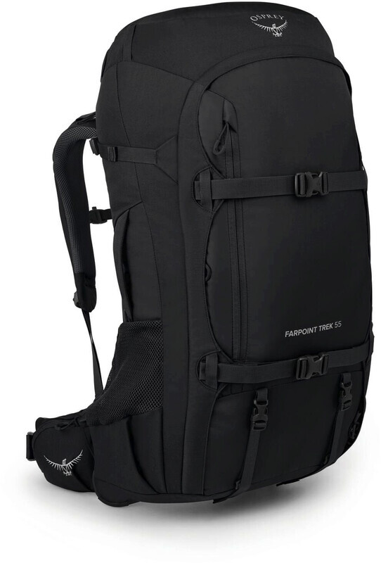 Osprey Farpoint Trek 55 Backpack Men, zwart