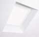 Rouleau occultant sans marque pour fenêtres de toit - Blanc Aluminium - 1 cm de large - GPL C01