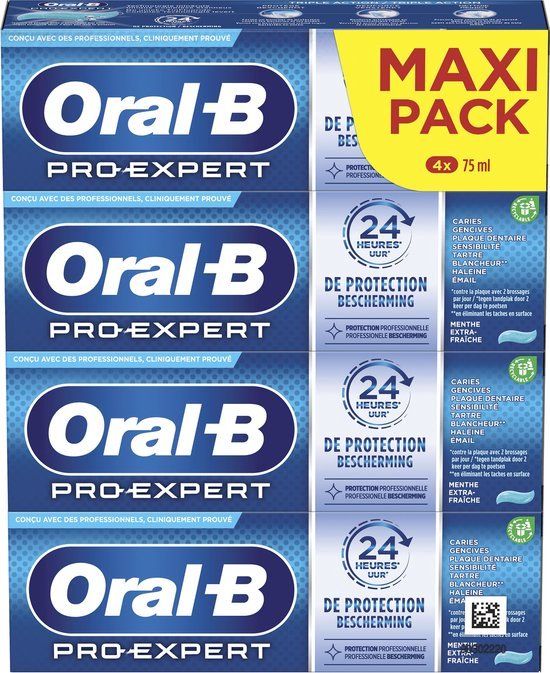 Oral-B Pro-Expert Professionele Bescherming Tandpasta - 4 x 75ml