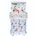 Franco Collectibles Peanuts 5-delige superzachte beddengoedset met kussensloop, eenpersoonsbed, (officieel gelicentieerd product)