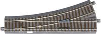 Roco H0 Roco GeoLine (met ballastbed) 61140 Wissel, Links 200 mm 1 stuk(s)