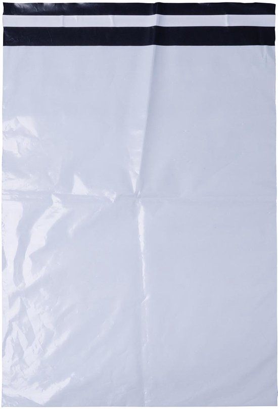 OFFICE PRODUCTS Verzendzakken | Wit | 50 stuks | 55 x 75 x 5 cm
