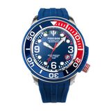 KIENZLE Poseidon24 UP704 Herenhorloge - Blauw/Zilver - Quartz - 15 ATM Waterdicht
