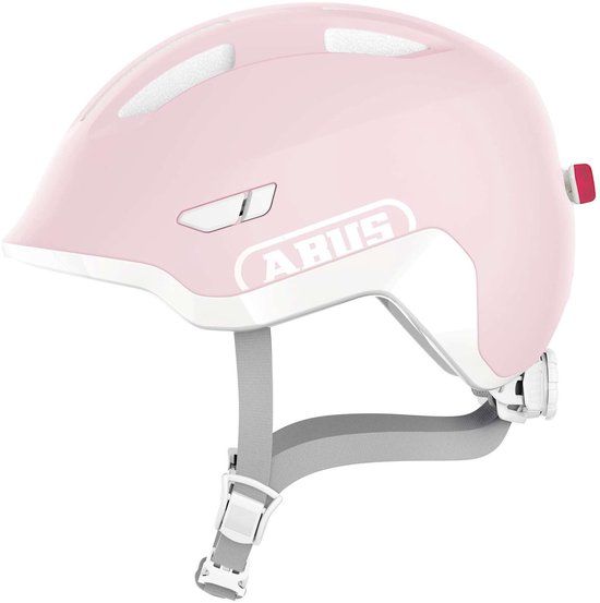 ABUS kinderhelm Smiley 3.0 ACE LED - pure rose - Maat M