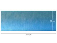 Gima 25154 deurmat, absorberend, waterdicht, voorgesneden, 90 x 250 cm