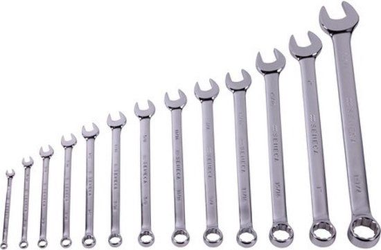 Seneca Bol Steek/ringsleutel extra lang 9/16" professioneel