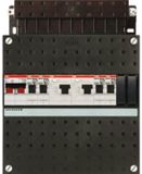 Busch-Jaeger ABB groepenkast 1 fase met 4 groepen en afmetingen 220x220 mm