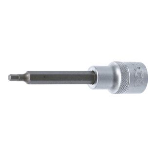 BGS Dopsleutelbit - 100 mm - 1/2" - INBUS 4 mm
