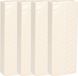Gerimport Waterverdamper - 4x - keramiek - 400 ml - radiatorbak - ivoor wit